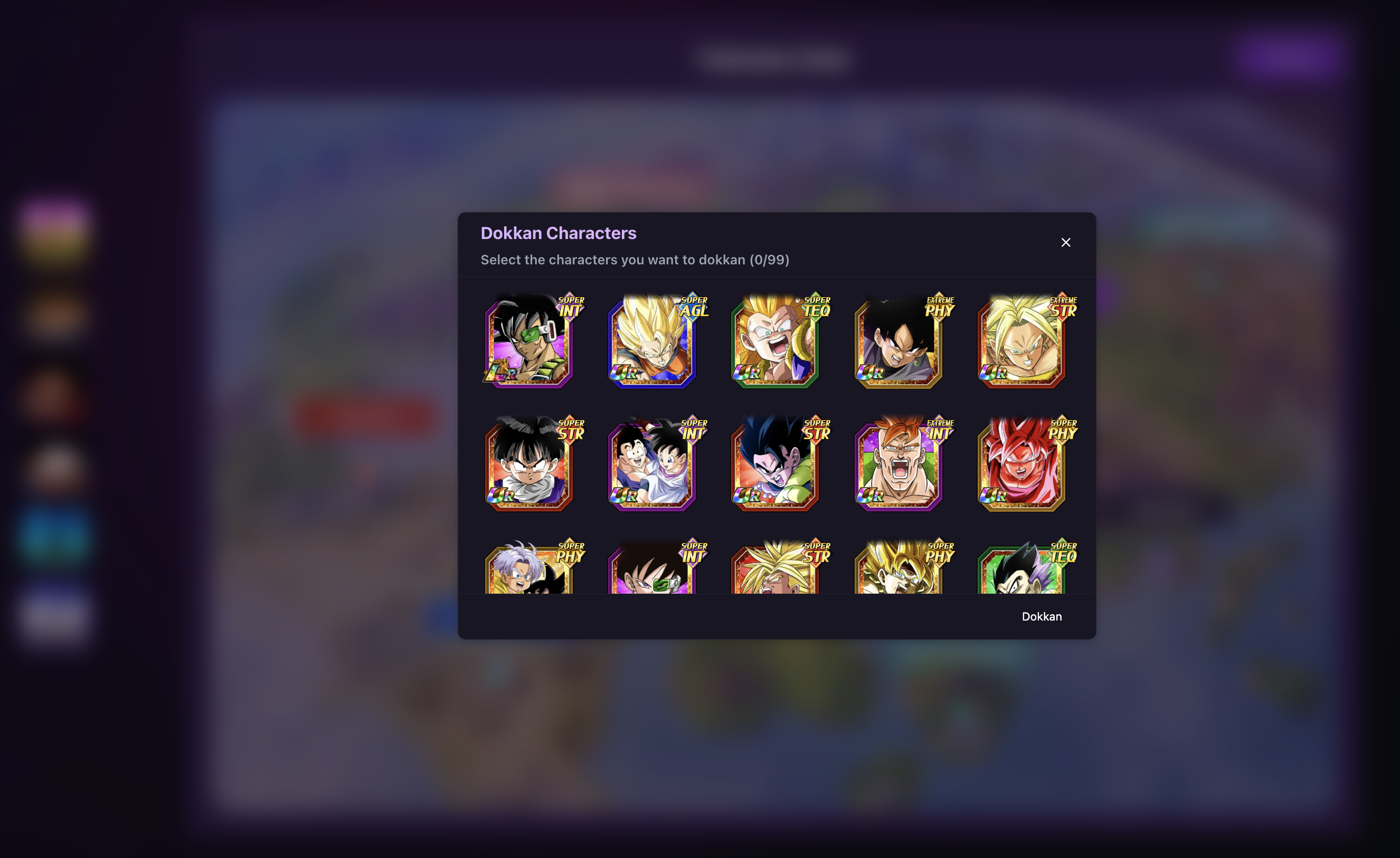 How to dokkan characters